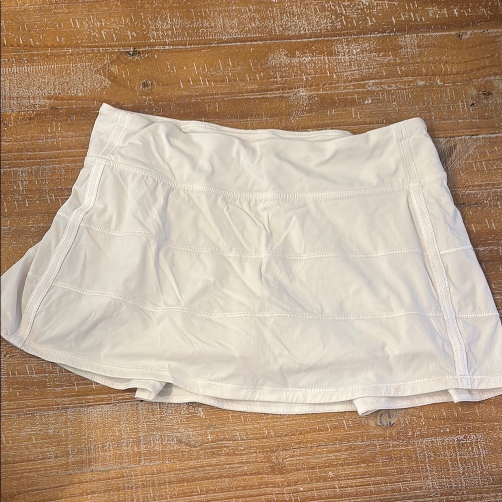 Lululemon White Athletic Tennis Skort